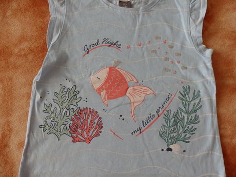 Noční košile s rybičkou 122/128, pepco,122