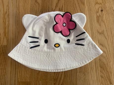 Klobouk & klobouček hello kitty h&m vel. 104/116, h&m,110