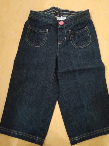 Tříčtvrteční kalhoty vel.116, 116