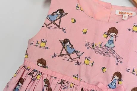 Šaty vel. 3 - 4 roky, bluezoo,104