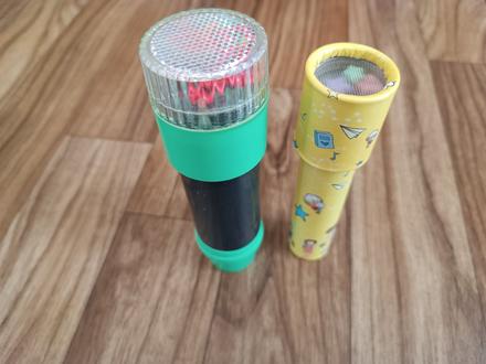 2x dětské kaleidoskopy/krasohledy, 