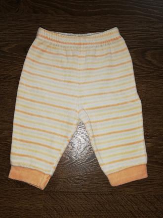 Pruhované tepláčky, c&a,68