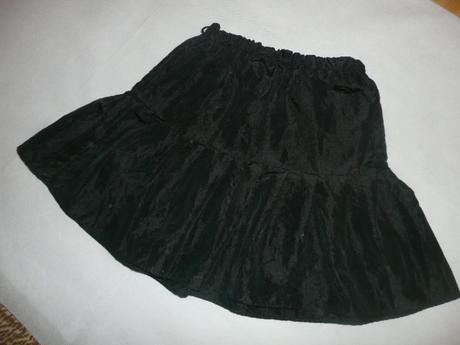 Společenská sukně mačkaná vel 122-134, 122 / 128 / 134