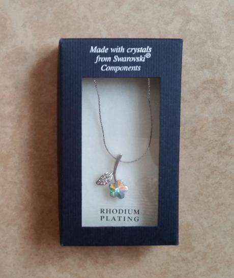 Swarovski - řetízek s přívěskem, nový, 