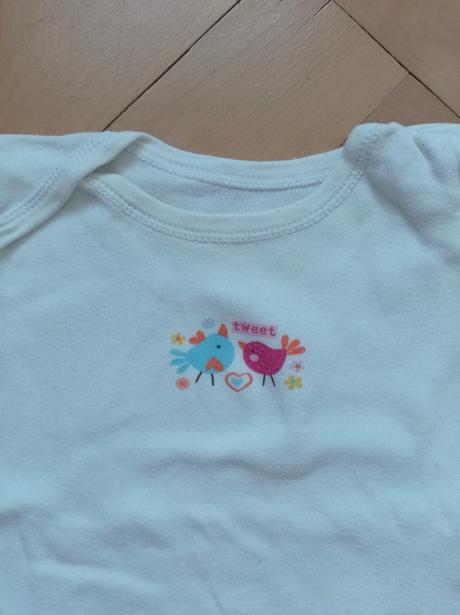 Body krátký rukáv 50-56, early days,50