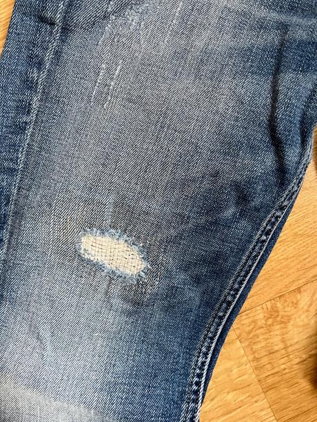 Bezva pružné pohodlné džíny, rifle zara, zara,152