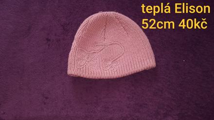 Teplá čepice 52cm, 110