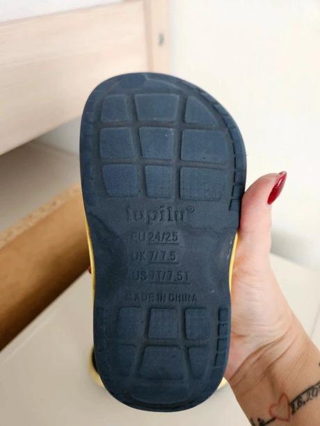 Dětské nazouváky, vel. 24/25, lupilu,24