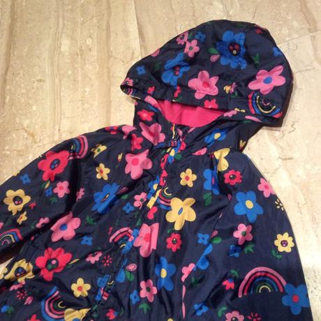 Přechodová kombinéza s kytičkami zn. tu, tu,92