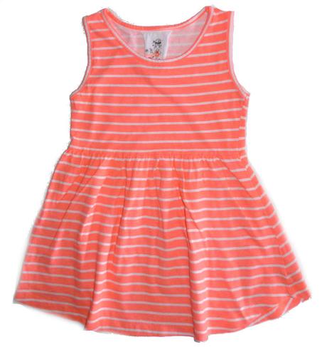 Bavlněné neonové šaty, young dimension,122