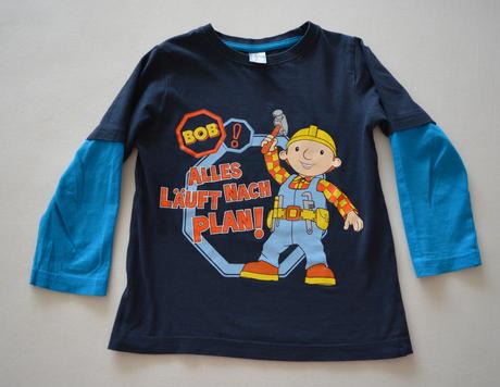Triko s dlouhým rukávem - bořek stavitel, topolino,104
