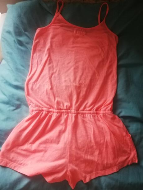 Bavlněný overal na ramínka, h&m,s