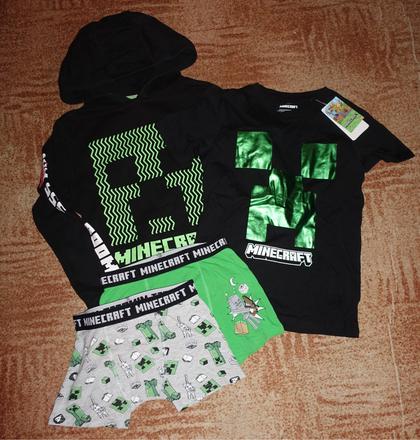 Set oblečení minecraft vel. 134-140, takko,134
