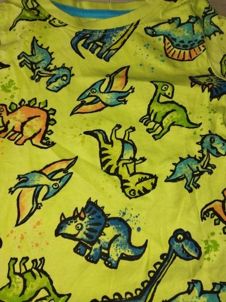 Tričko s dinosaury 92 nutmeg, nutmeg,92