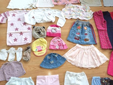 Balík mix věci na holku vel.98-110, 104–116