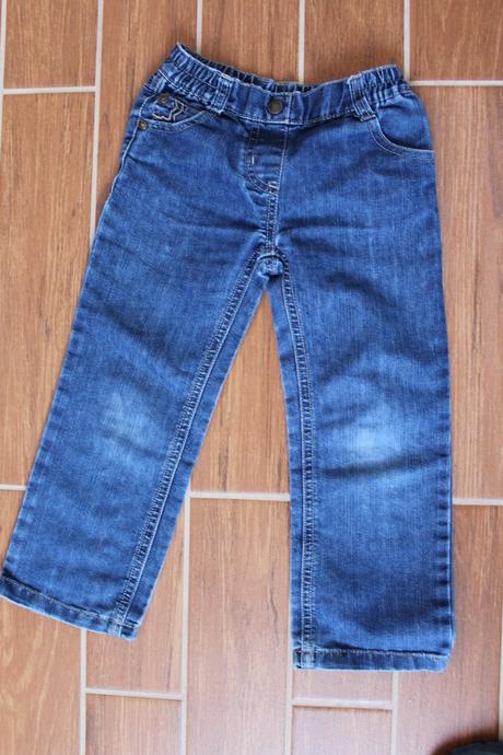 Džíny, velikost 104cm, lupilu,104