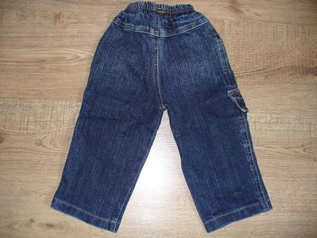 Džíny s výšivkami vel. 92, 92
