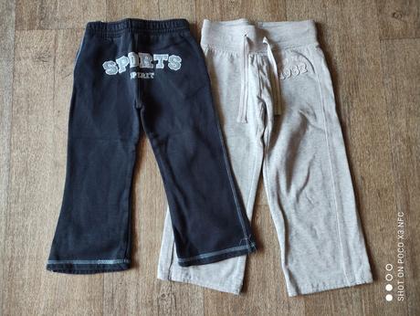 Tepláky dívčí 2x v.104, next,104