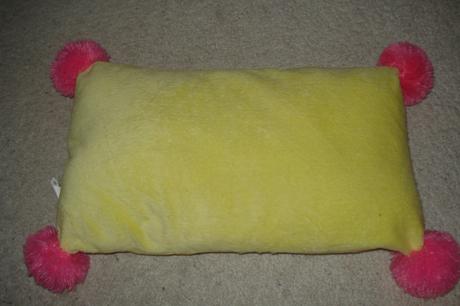 Plyšový polštářek, 