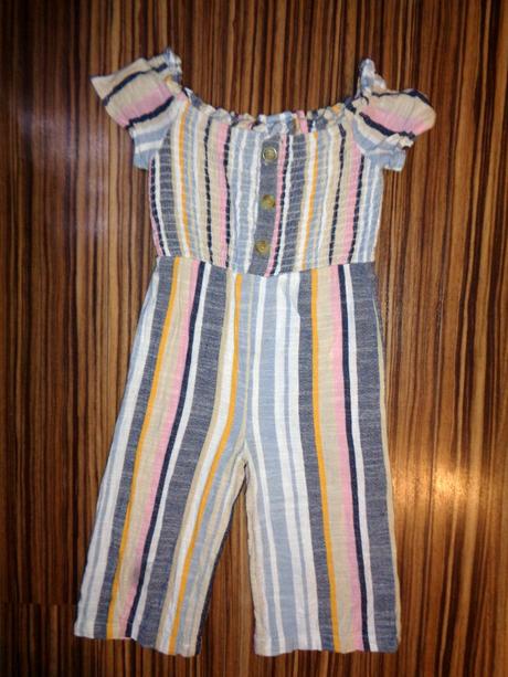 Velmi příjemný vzdušný letní overal, primark,110