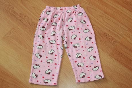 Pyžámkové kalhoty hello kitty, růžové vel. 92, 92