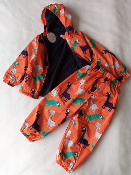 Nový nepromokavý dino set, 98/104, 98 / 104