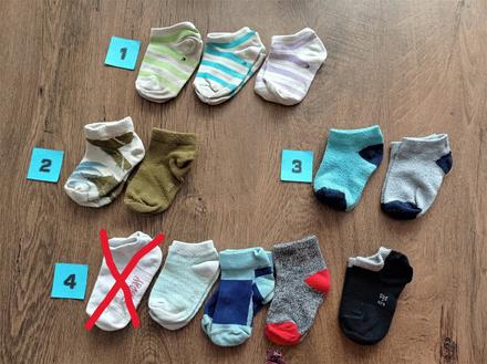 Ponožky nízké 19-22, 19