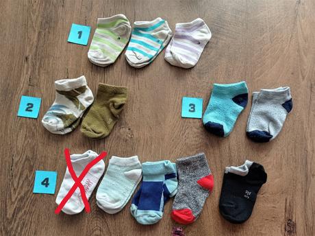 Ponožky nízké 19-22, 19