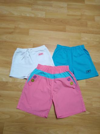 Dívčí kraťasy vel.110, 110