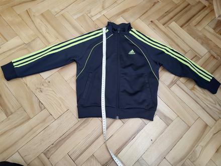 Černá sportovní mikina, adidas,122