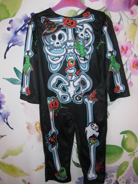 Karneval-overal halloween zombie, kostlivec apod., 