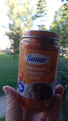 Sunar Stroganoff s hovězím a rýží