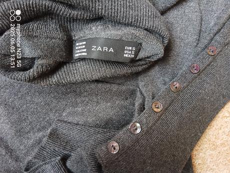 Šaty s rolákem zn."zara" vel."s", zara,s