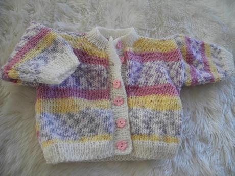 Svetr pletený i pro panenku, 62