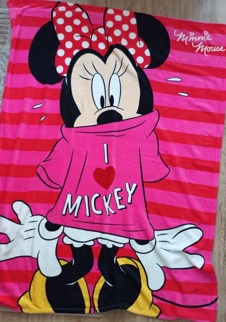 Bavlněné povlečení s minnie, šířka (cm): 130,délka (cm): 200