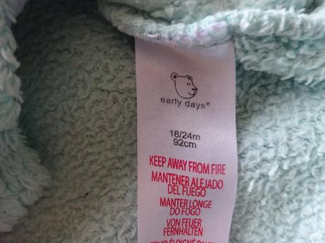 2x fleesová mikina, vel. 86, early days,86