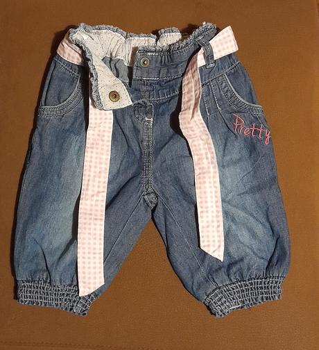 Dívčí letní 3/4 kalhoty c&a, vel.80, c&a,80