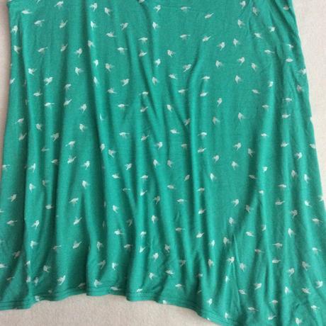 Tílko/top s ptáčky zn. tammy  12-13 let, 158