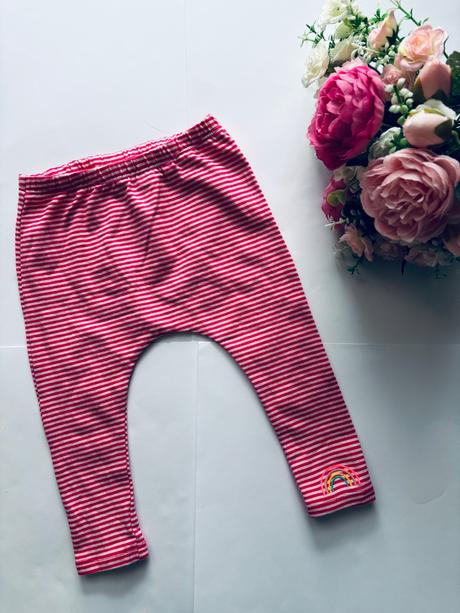 Legíny s pruhy zn. next - v.6/9 měsíců, next,74