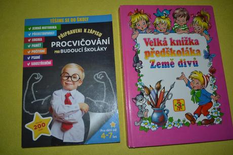 Kniha procvičování pro budoucí školáky, 