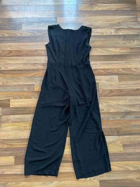 Kalhotový overal, průsvitné kalhoty, vel s, rubi, s