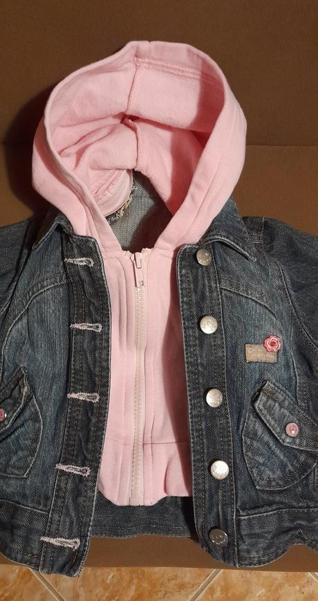 Dívčí riflová bunda topolino, vel.86, topolino,86