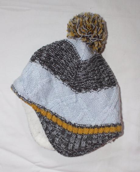 Bd52. zimní čepice 3-6 měs. , tu,68