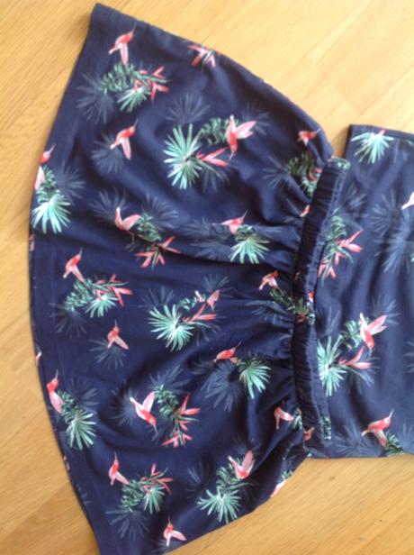 Set tilko a sukne - kolibrik, vel 98-104, h&m,98