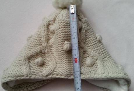 Dětská zimní čepička, vel.3-6měs., zn. f&f, f&f,56