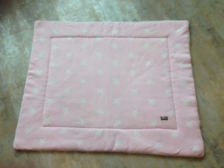 Hrací deka podložka babys only 100x85cm pink white, 