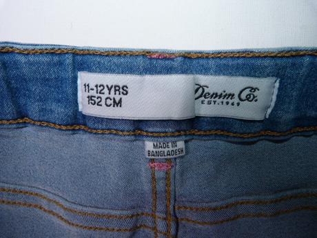 Denim co šortky s regulací vel. 152, denim co,152