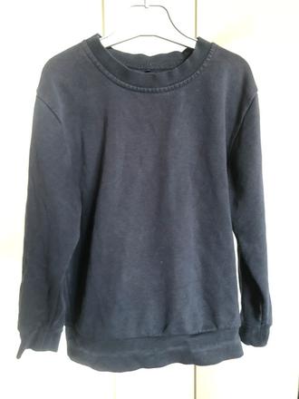 Modrá obyčejná mikina, 116