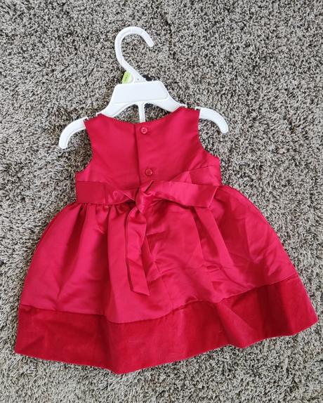 Carter's červené slavnostní šatičky / šaty, carter's,68