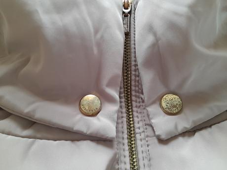 Krémová zimní bunda, reserved,36